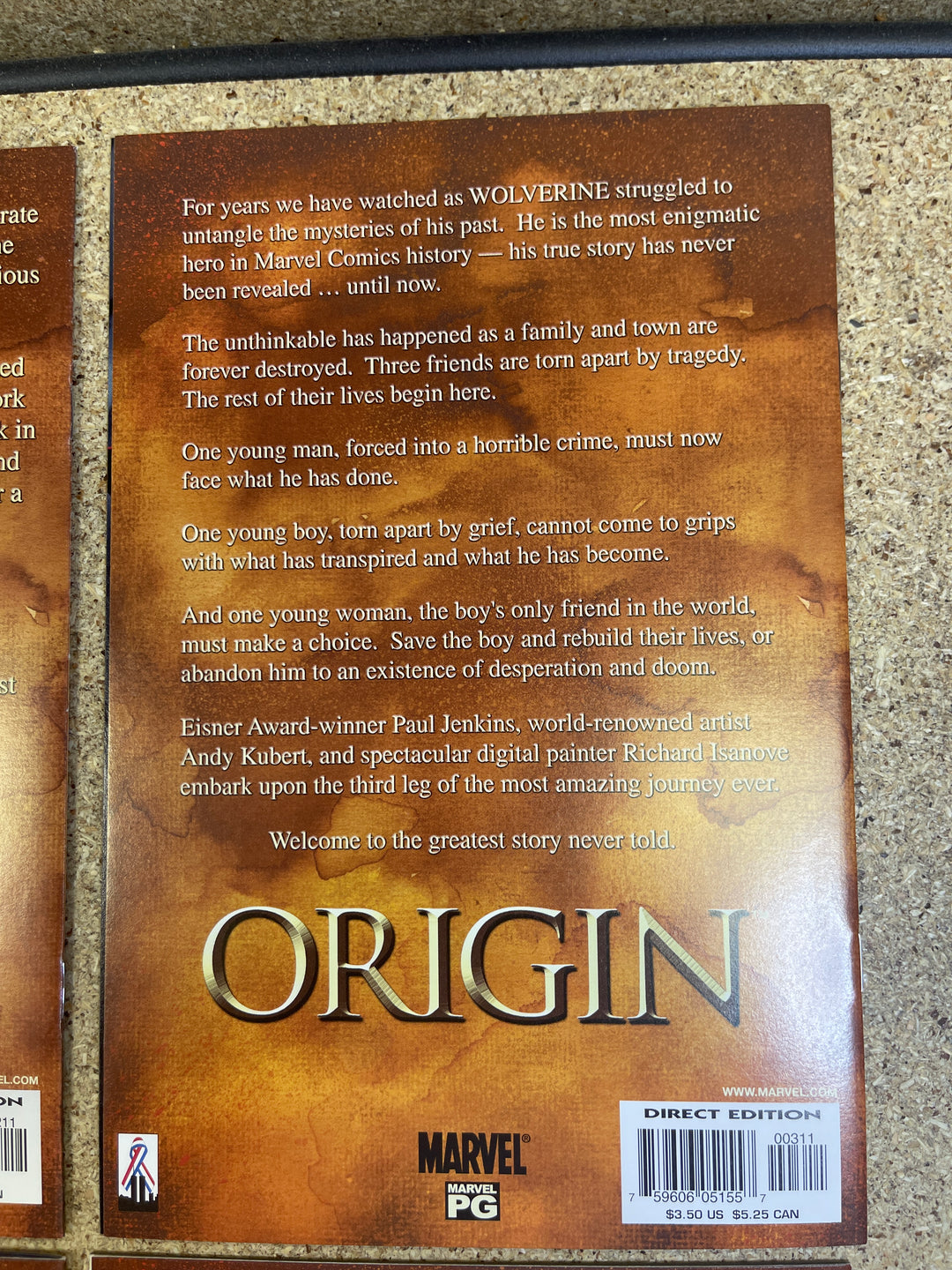 Origin #1-6 Wolverine Orgin