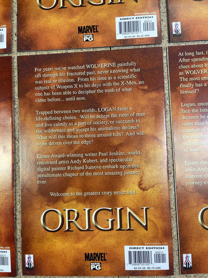 Origin #1-6 Wolverine Orgin