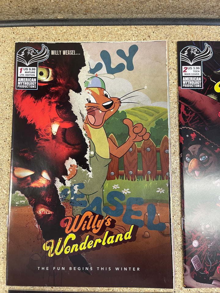 Willy's Wonderland Prequel #1-4 1 Poster cover