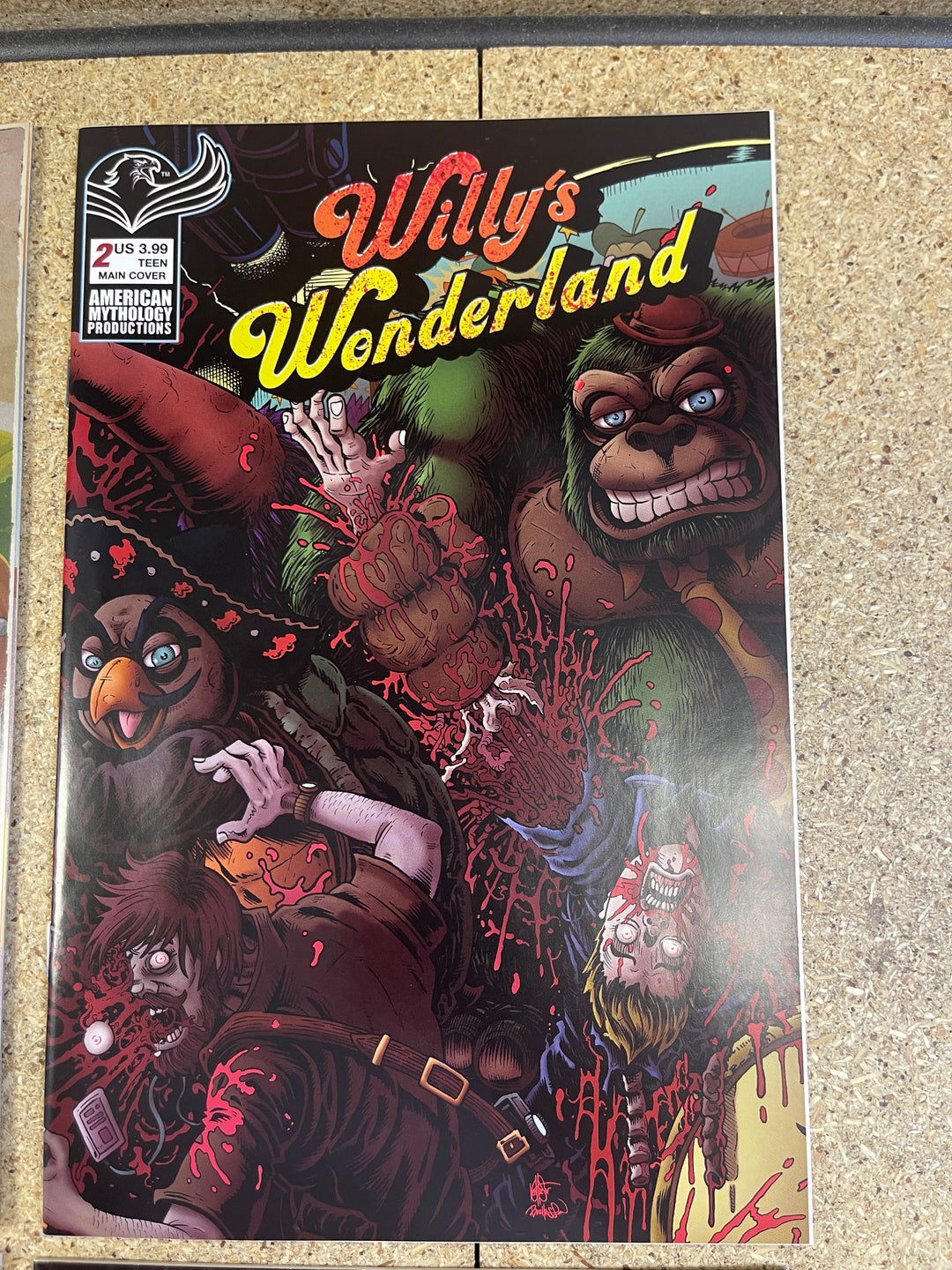 Willy's Wonderland Prequel #1-4 1 Poster cover