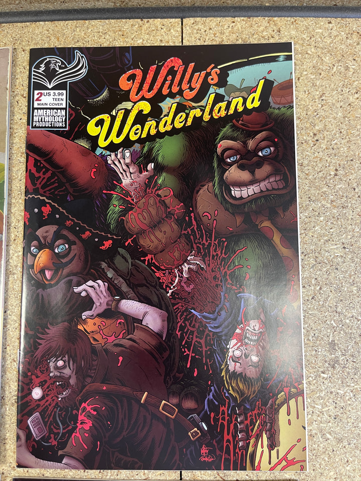 Willy's Wonderland Prequel #1-4 1 Poster cover