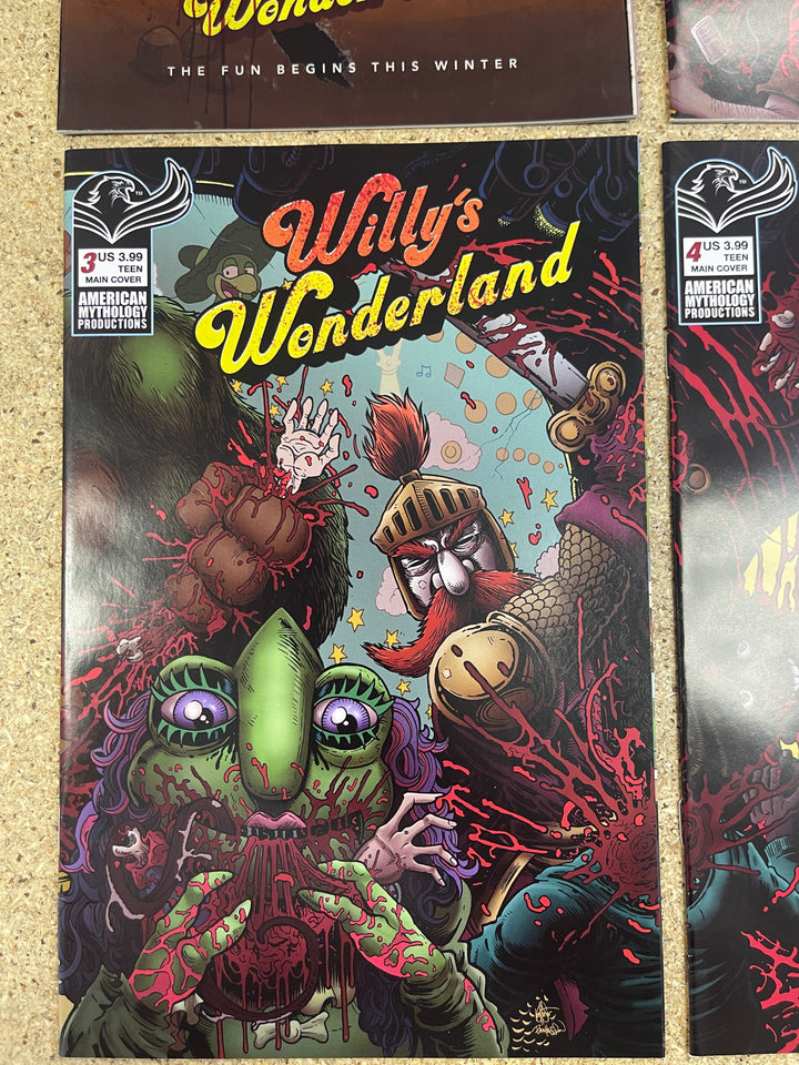 Willy's Wonderland Prequel #1-4 1 Poster cover