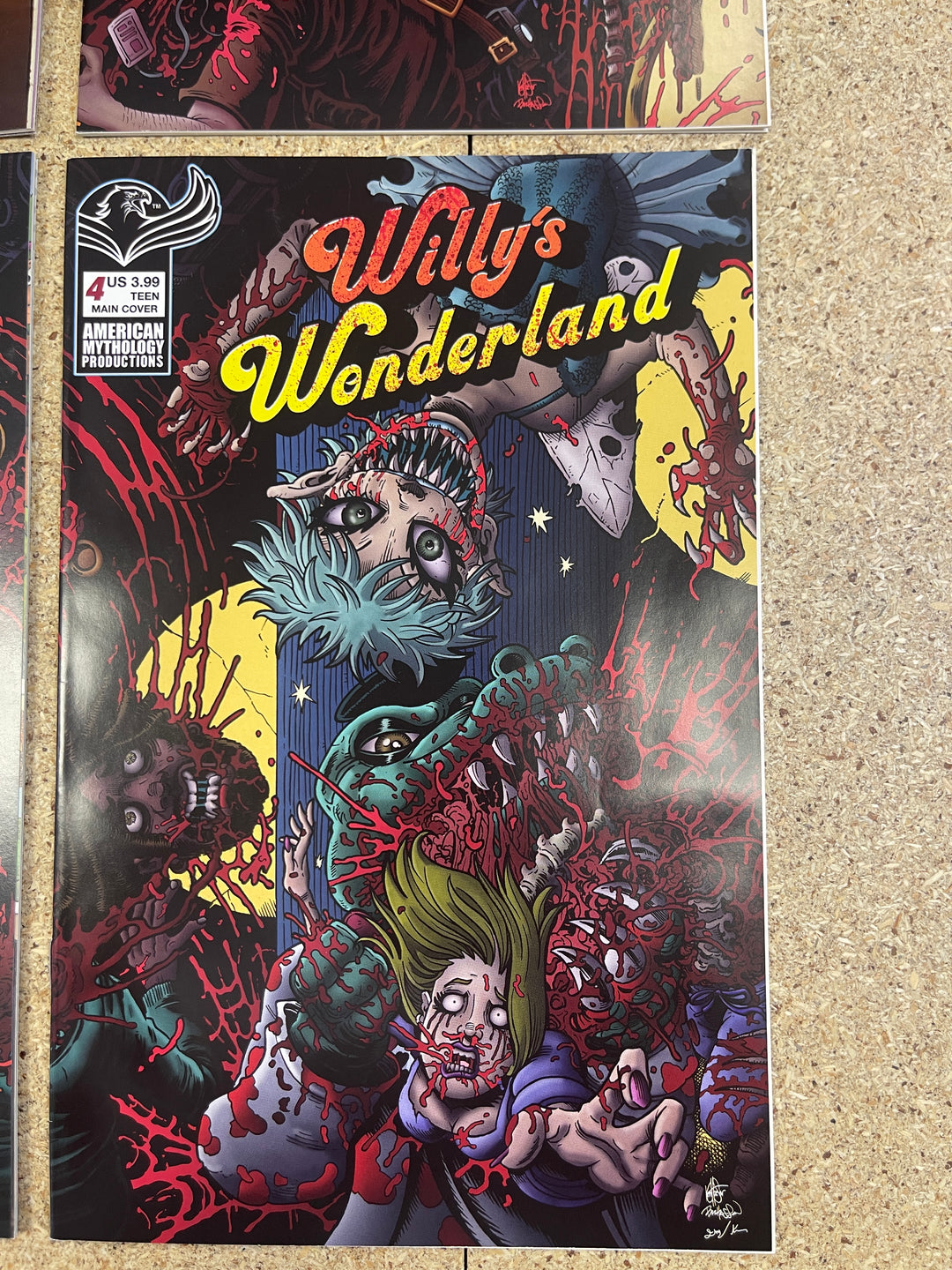 Willy's Wonderland Prequel #1-4 1 Poster cover