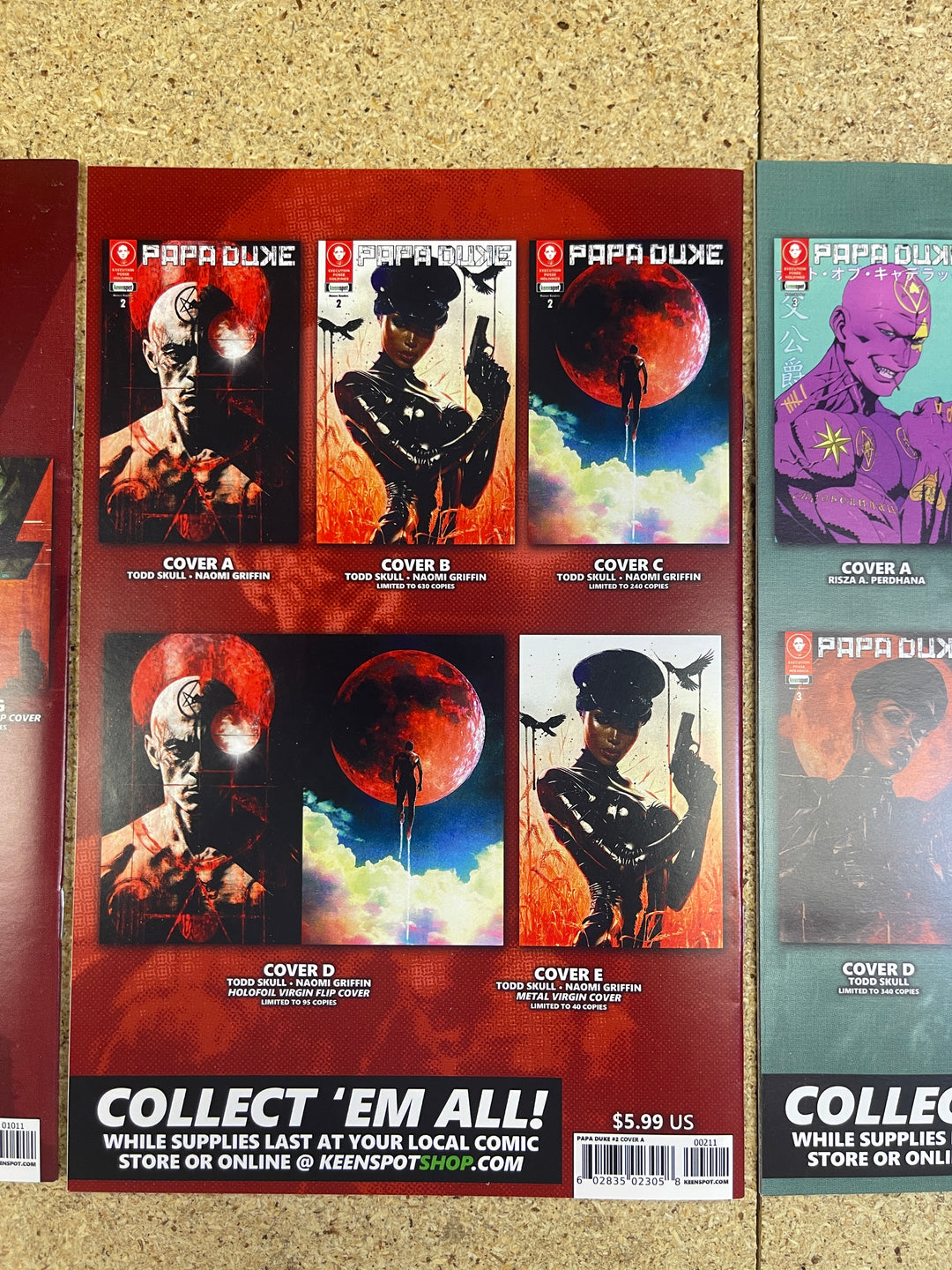 Papa Duke #1-3 Execution Posse Holdings