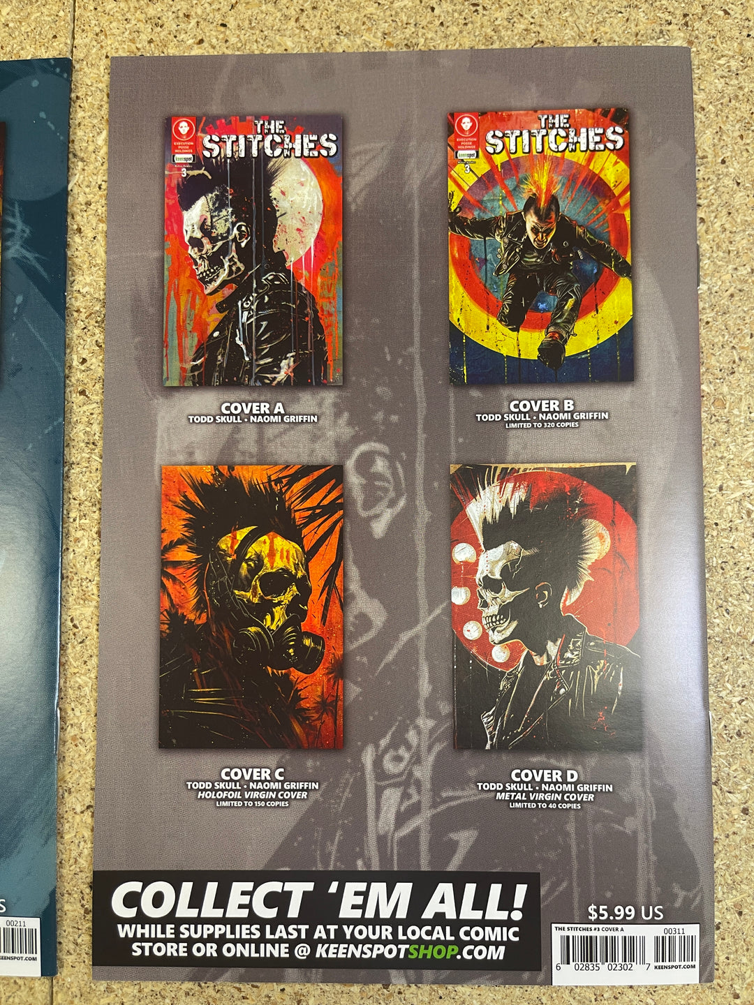The Stitches #1-3 Execution Posse Holdings