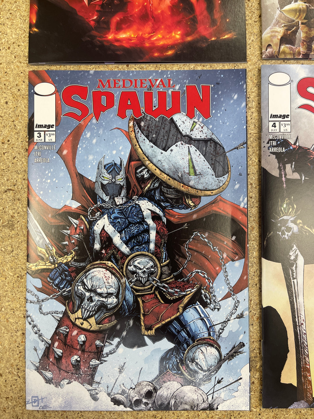 Medieval Spawn #1-4