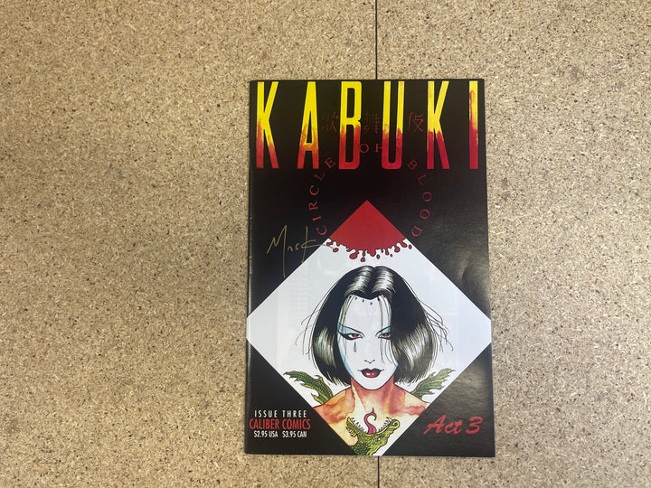 Kabuki: Circle of Blood #3 David Mack Signature