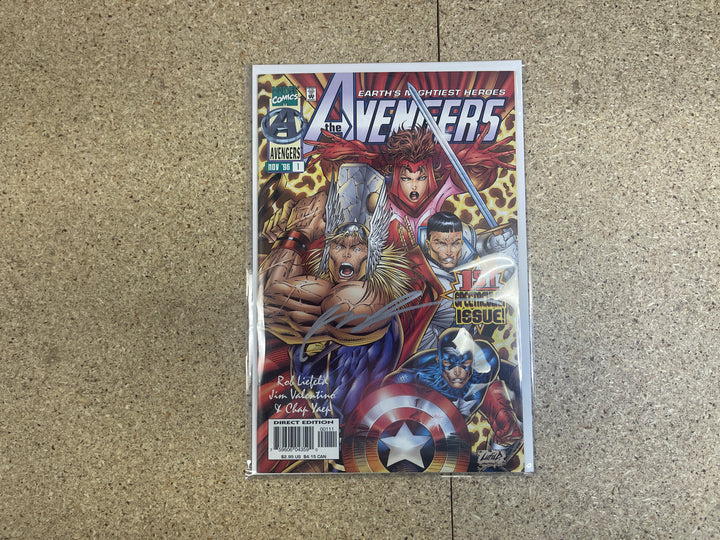 Avengers #1 Rob Liefeld Signature