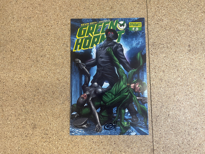 Green Hornet  #8 Greg Horn Signature