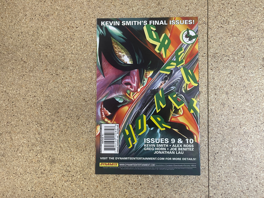 Green Hornet  #8 Greg Horn Signature