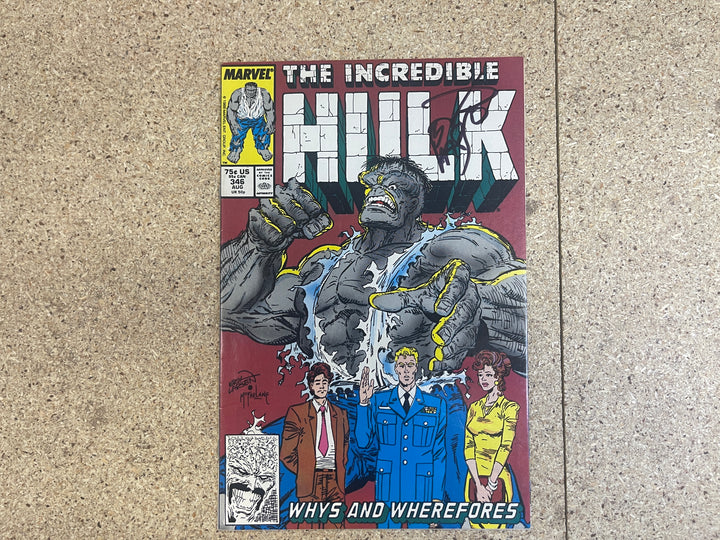 Incredible Hulk #346 Erik Larsen Signature