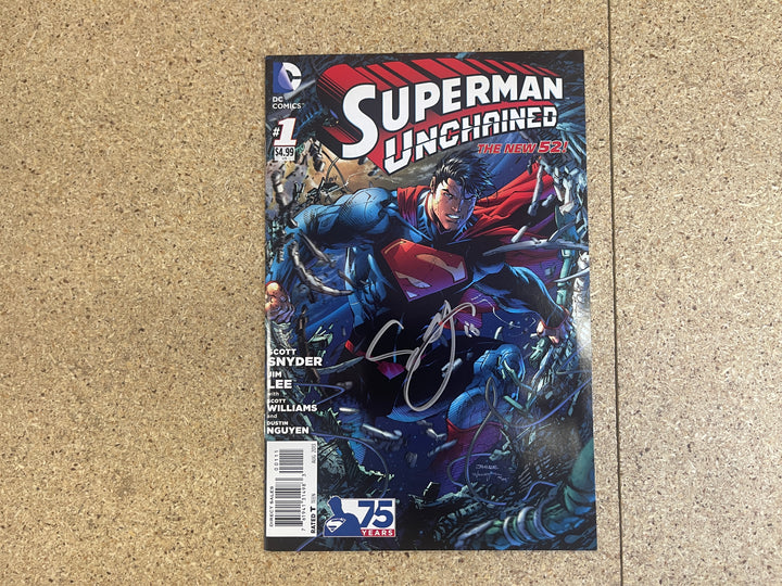 Superman Unchained  #1 Scott Snyder Signature