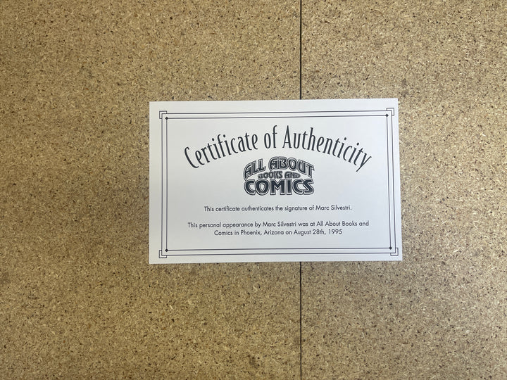 Cyberforce #15 Mark Silvestri Signature