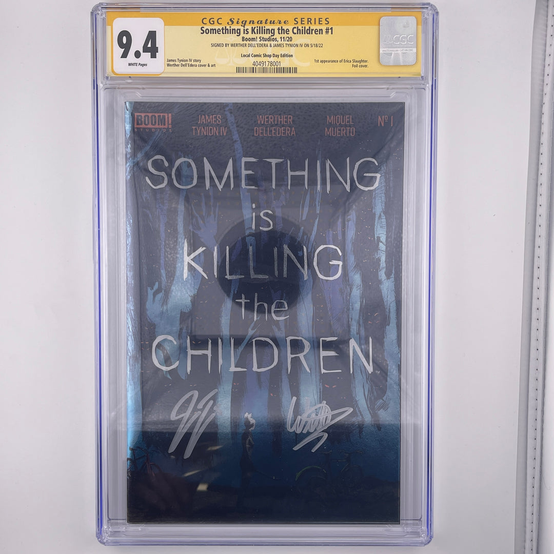 Something is Killing the Children #1, CGC 9.4, LCSDE, 2 Autographs