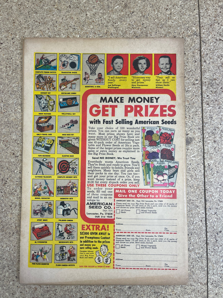 House of Mystery  #179 Ripped Cover but attached