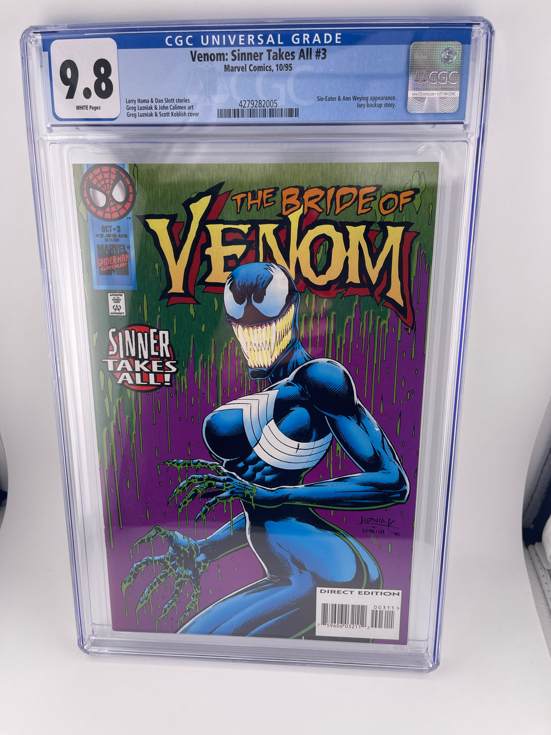 Venom: Sinner Takes All #3, 1st app She-Venom