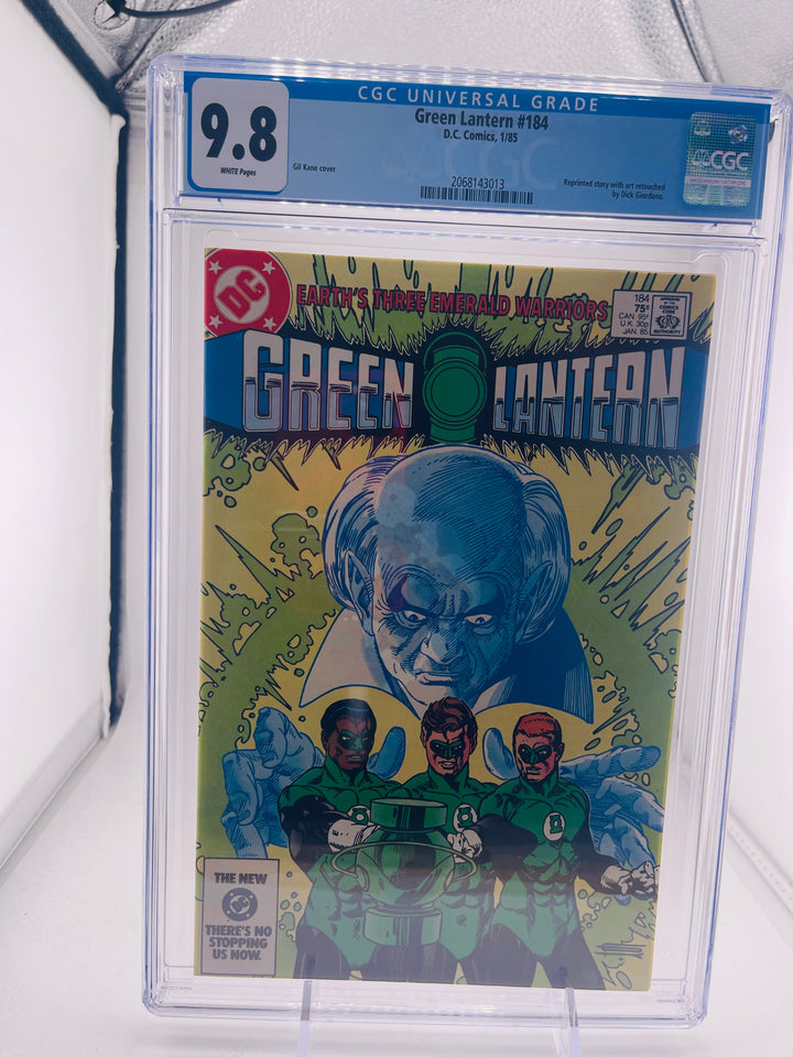 Green Lantern #184 CGC 9.8 1985