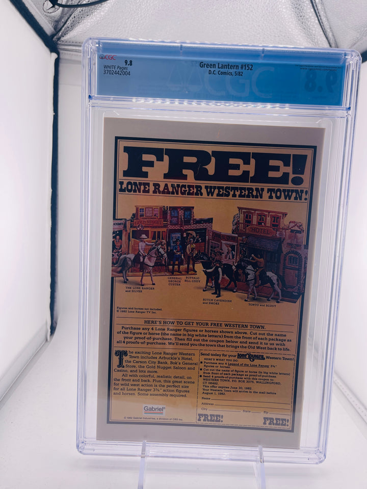 Green Lantern #152 CGC 9.8 1982