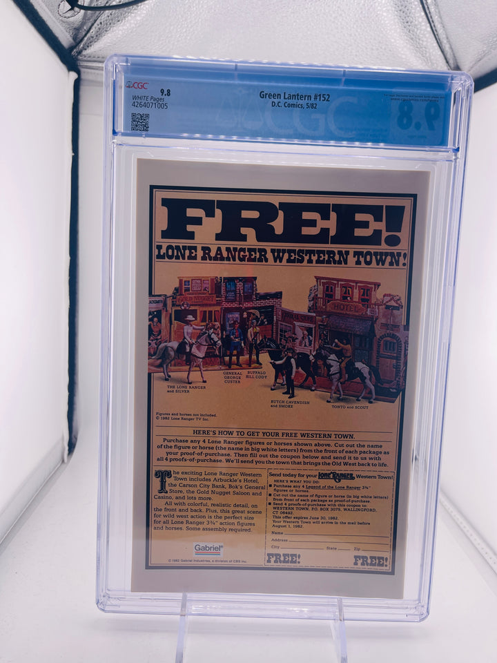 Green Lantern #152 CGC 9.8 1982