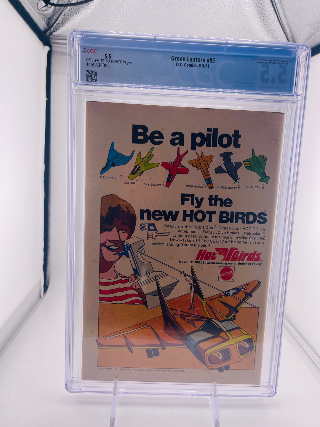 Green Lantern #85 CGC 5.5 Anti-Drug Story 1971