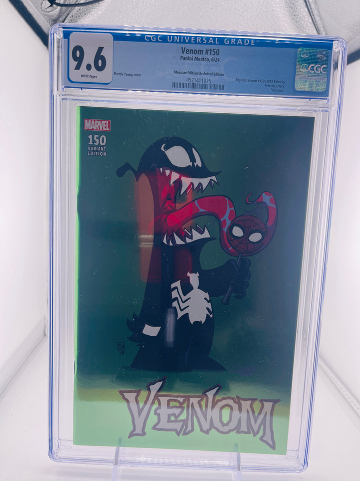Venom #150 CGC 9.6 Mexican Foil 2018