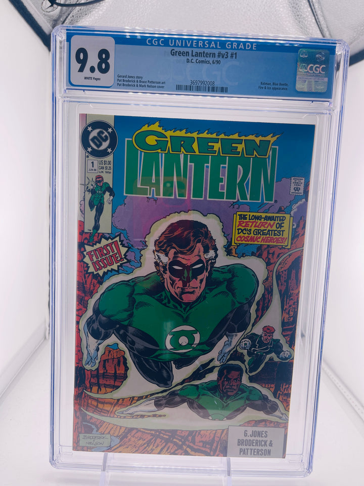 Green Lantern #1 Vol 3 CGC 9.8 1990