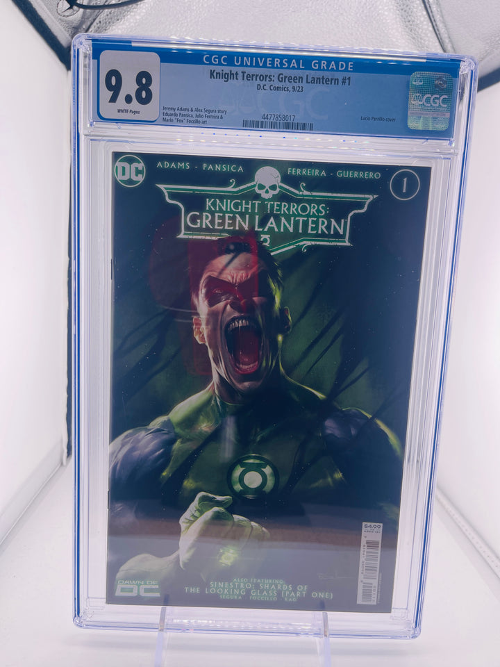 Knight Terrors Green Lantern #1 CGC 9.8 Lucio Parrillo Cover