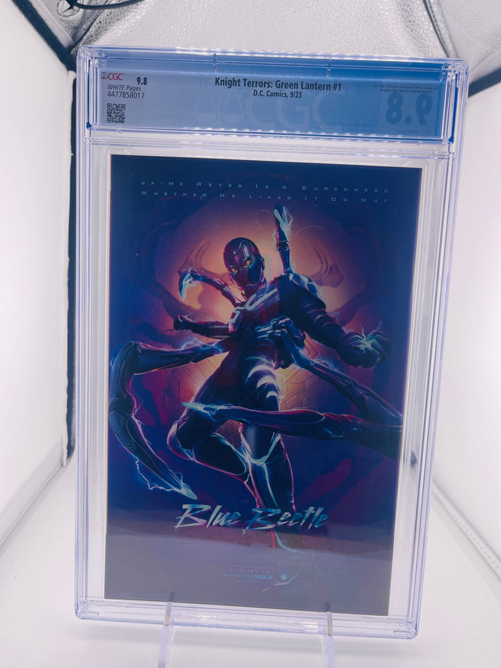 Knight Terrors Green Lantern #1 CGC 9.8 Lucio Parrillo Cover