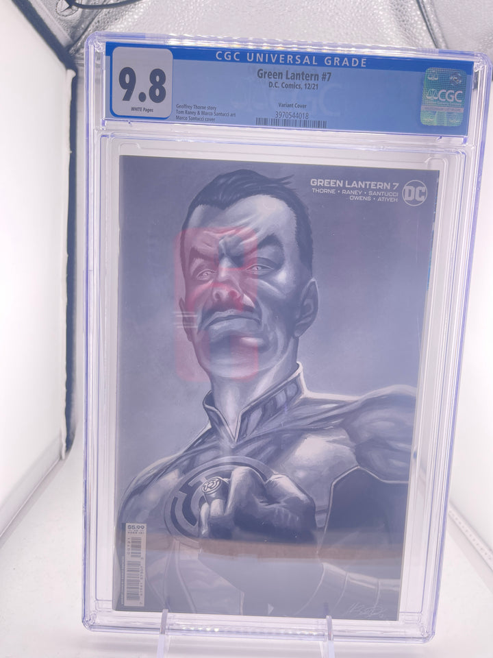 Green Lantern #7 CGC 9.8 Marco Santucci Cover 2021
