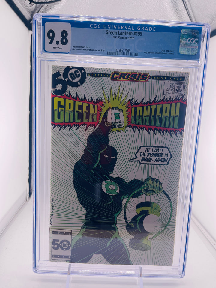Green Lantern #195 CGC 9.8 Guy Gardner becomes Green Lantern