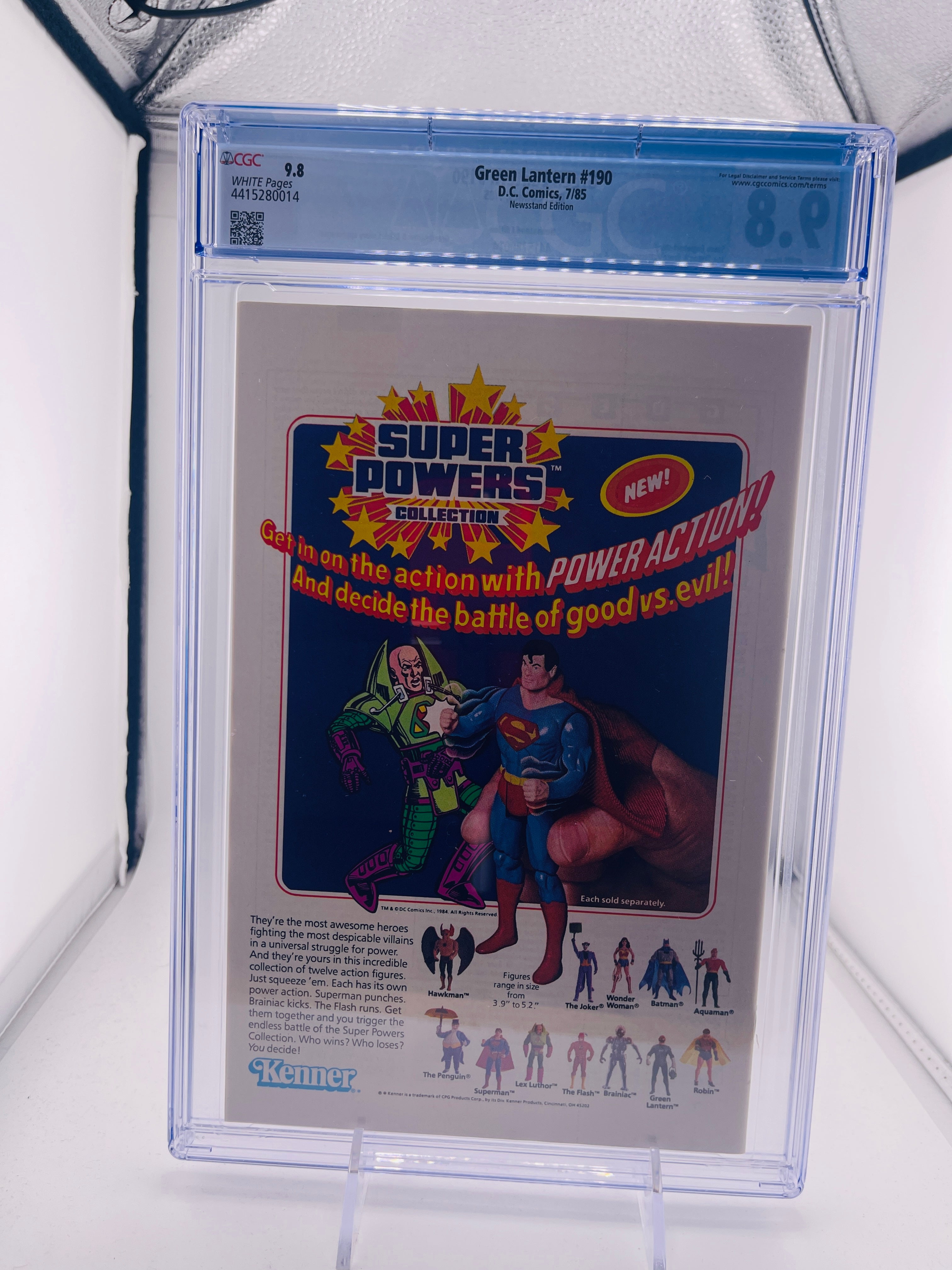 Green Lantern #190 CGC 9.8 1985 Newsstand – Subscription Comics