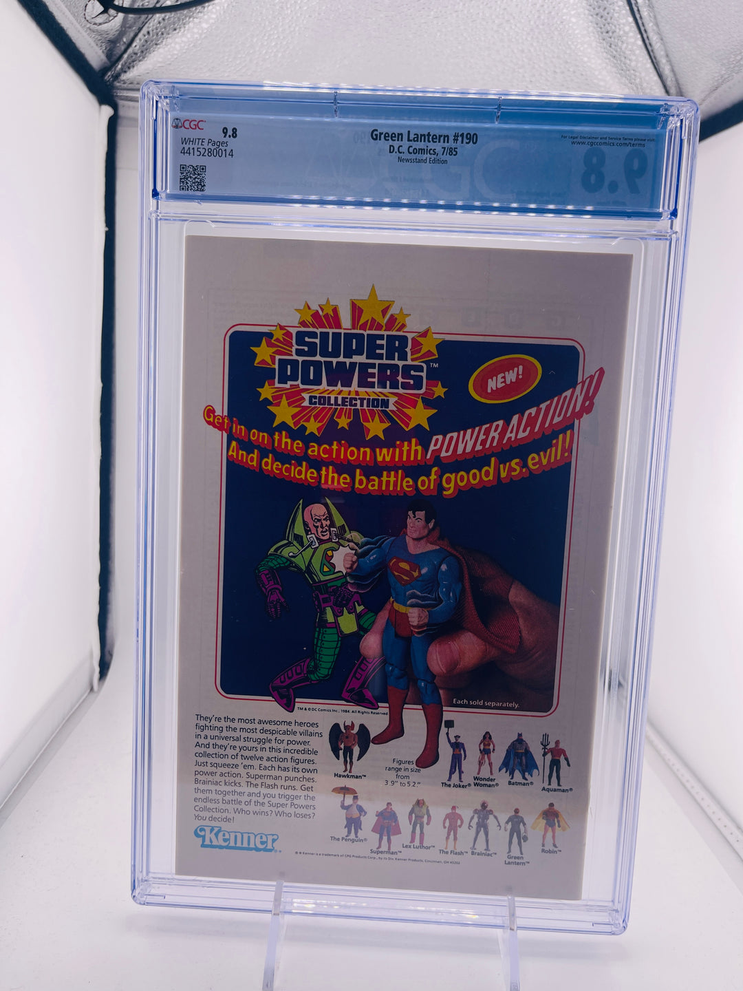 Green Lantern #190 CGC 9.8 1985 Newsstand