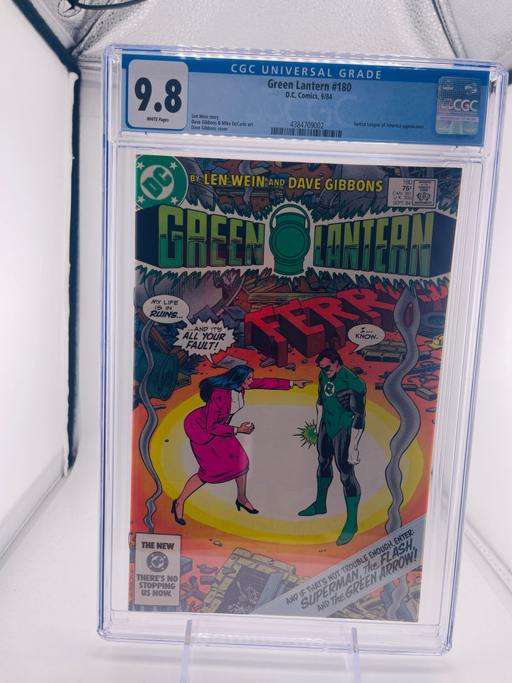 Green Lantern #180 CGC 9.8 1984