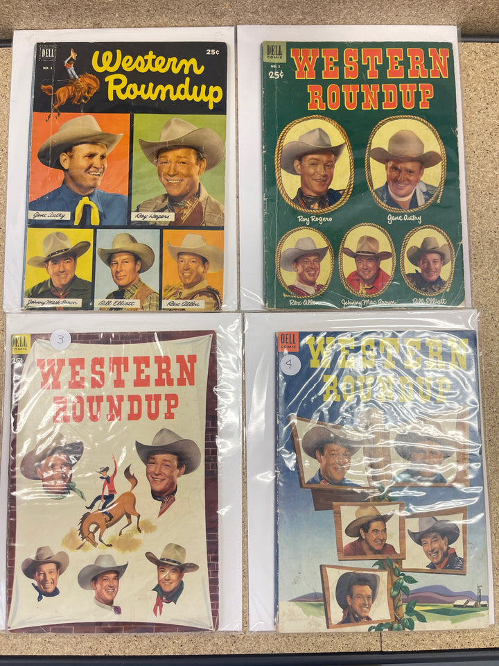 Western Roundup #1-25 Complete 1952-1959 Avg Cond VG+
