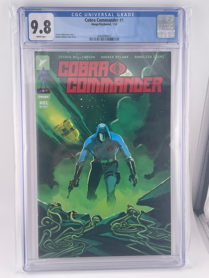 Cobra Commander #1, CGC 9.8