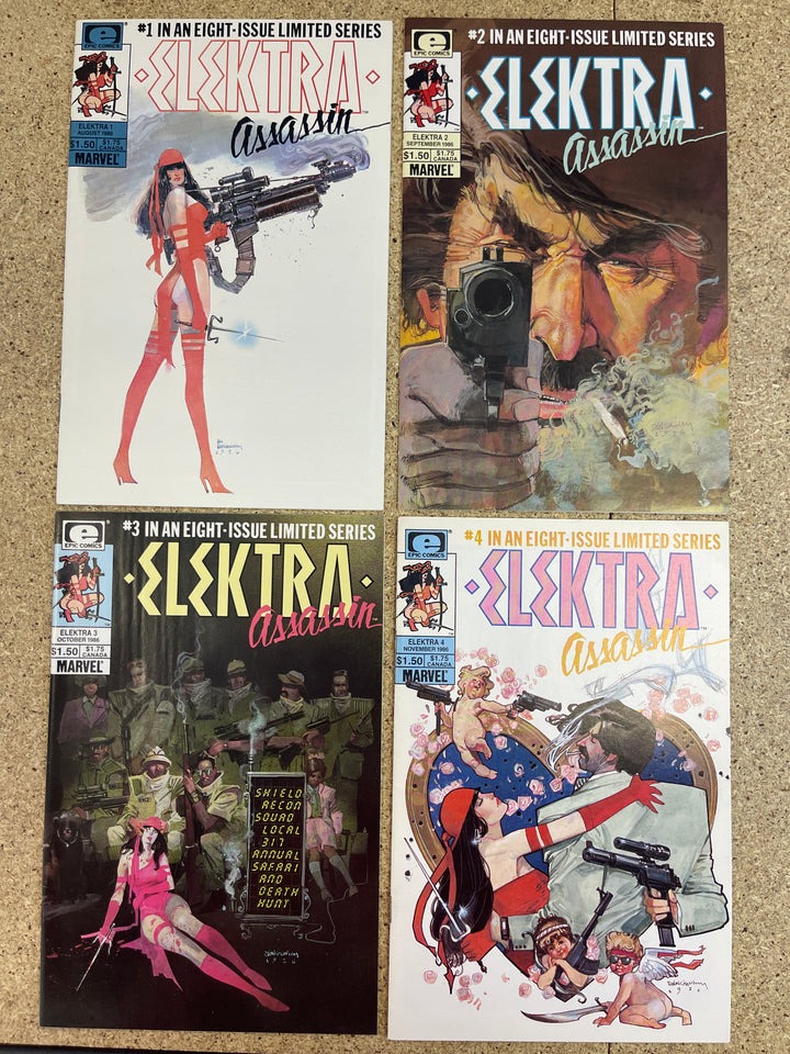 Elecktra Assassin #1-8
