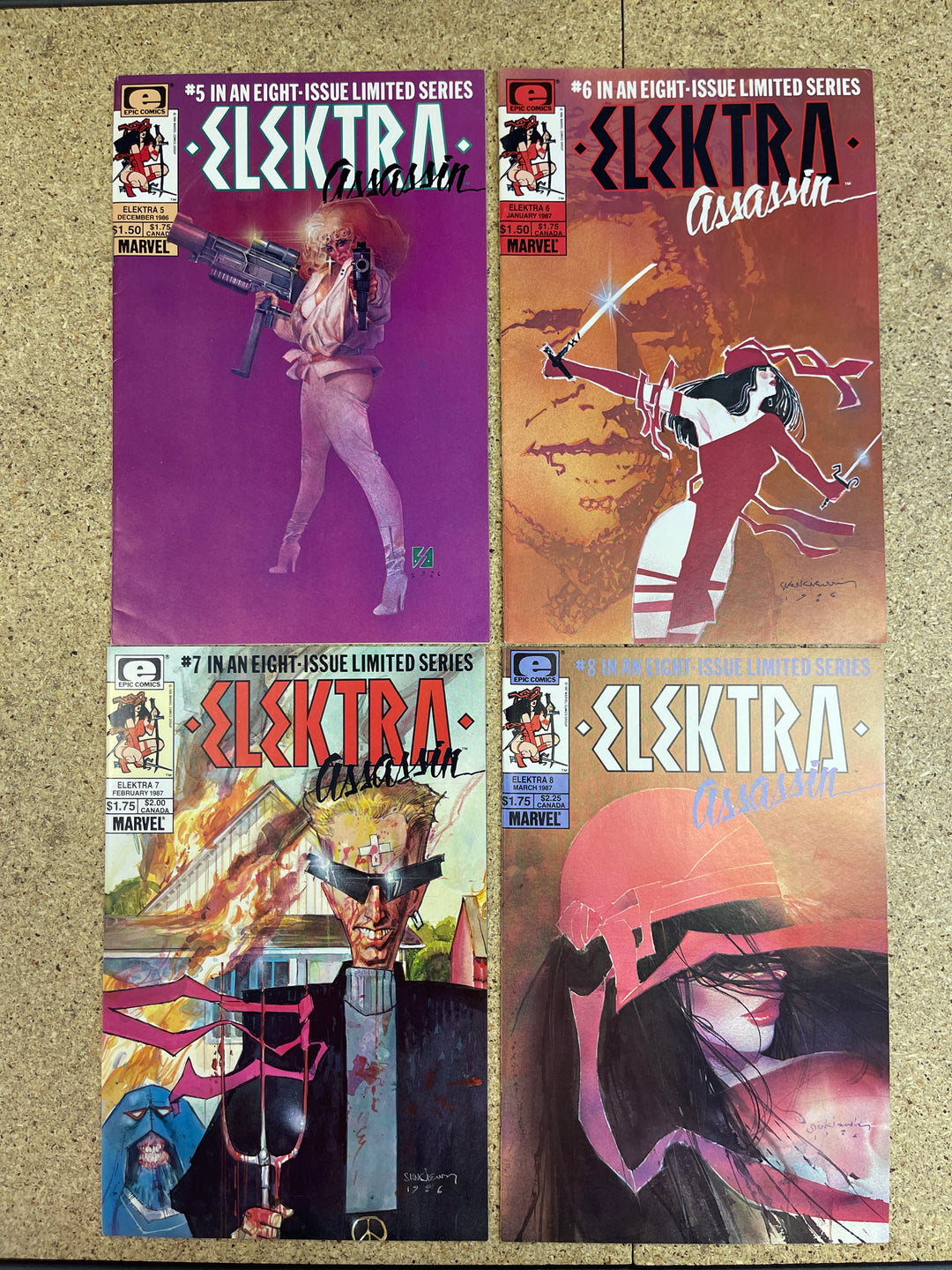 Elecktra Assassin #1-8