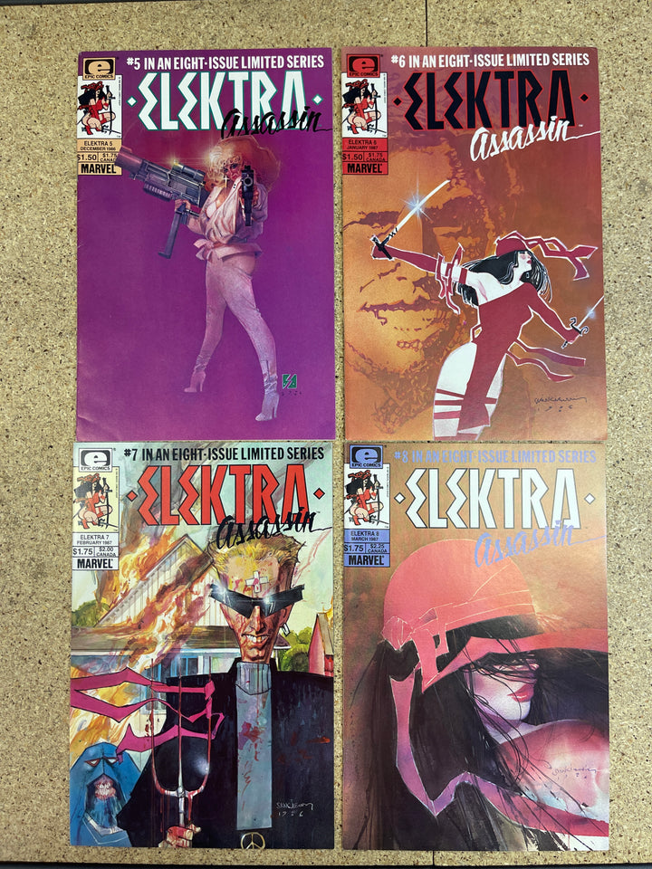 Elecktra Assassin #1-8
