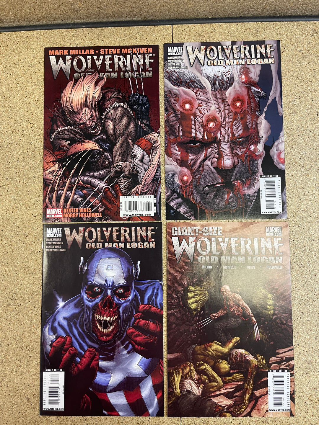 Wolverine #66-72 Old Man Logan includes Giant Size