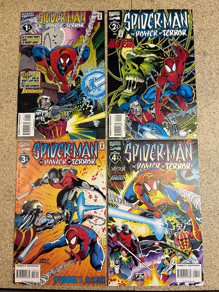 Spiderman: The Power of Terror #1-4
