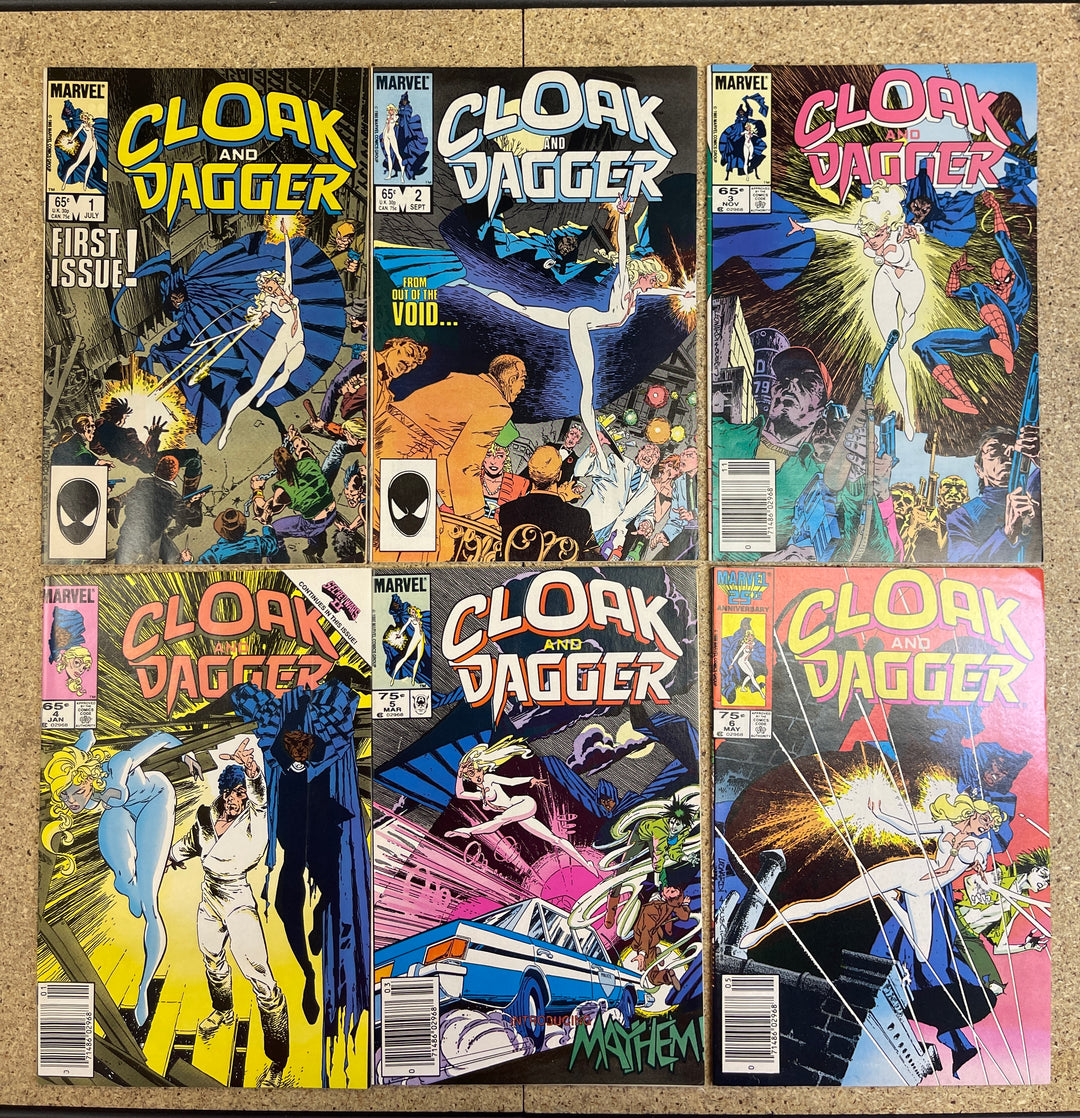 Cloak and Dagger #1-11 Includes MS 1-4