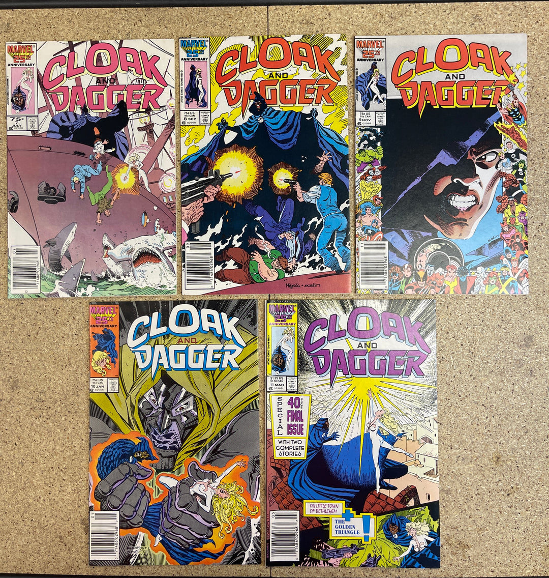 Cloak and Dagger #1-11 Includes MS 1-4