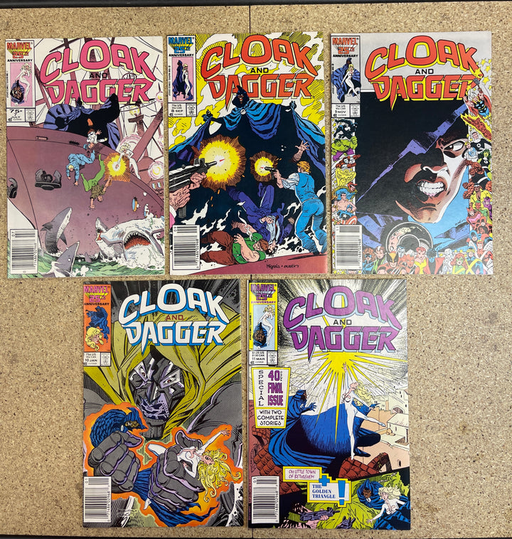 Cloak and Dagger #1-11 Includes MS 1-4