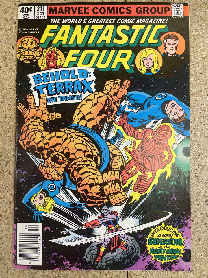Fantastic Four #211 1st Terrax