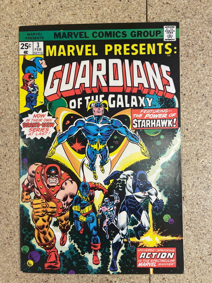 Marvel Presents #3 1st Solo Guardians of the Galaxy
