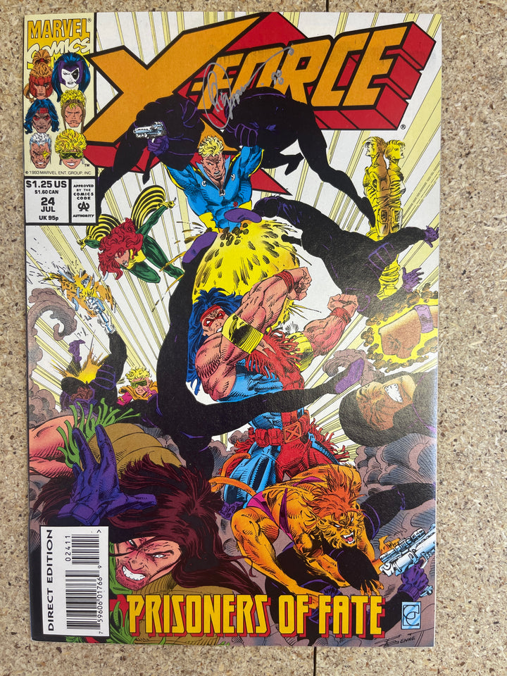 X-Force #24 Greg Cupullo Signature