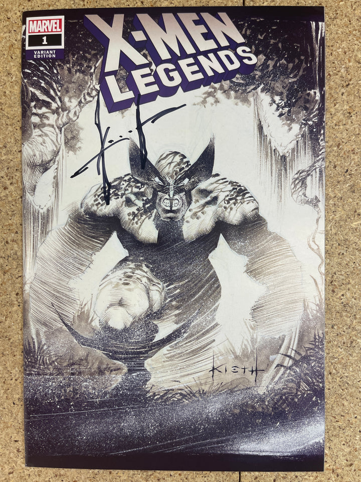 X-men Legends #1 Sam Kieth Signature
