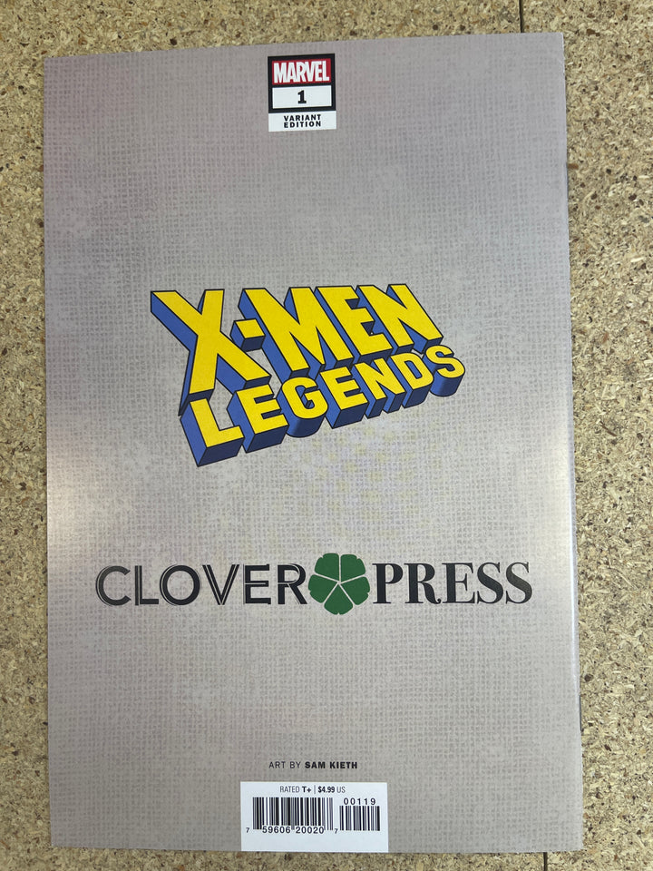 X-men Legends #1 Sam Kieth Signature