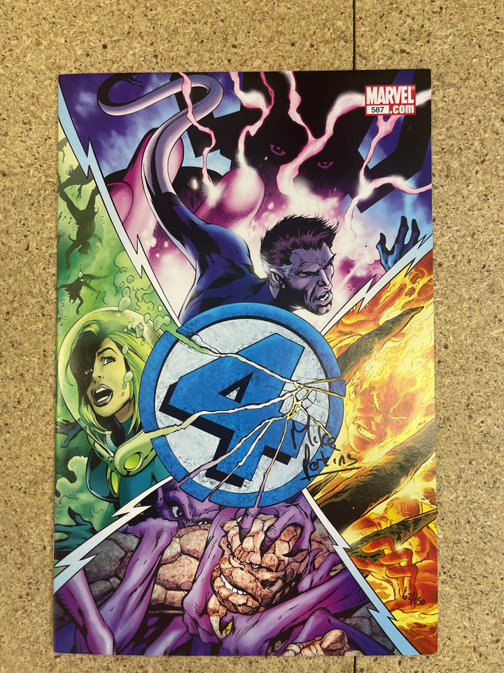 Fantastic Four #587 Mike Perkins Signature