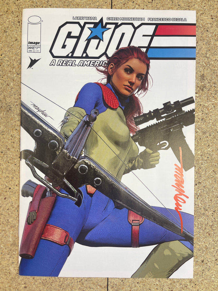 G. I. Joe  #302 Mike Mayhew Signature